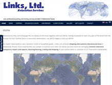 Tablet Screenshot of links-ltd.com