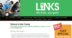 Desktop Screenshot of links-ltd.co.nz